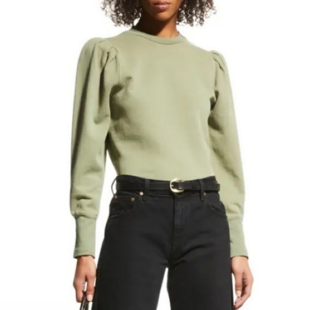 MOTHER Avocado NWOT The Curve Ball Sweatshirt Medium